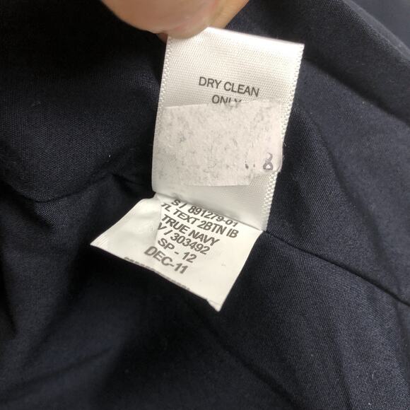 NWT‎ BANANA REPUBLIC Jacket Mens 42R Blue 100% Cotton 2 Button Sport Coat Blazer - Picture 7 of 16